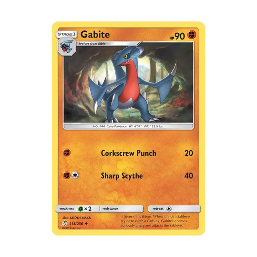 CCG Габит (U) #113/236, Pokemon - SM - Unified Minds - Singles
CCG Габит (U) #113/236, Pokemon - SM - Unified Minds - Singles