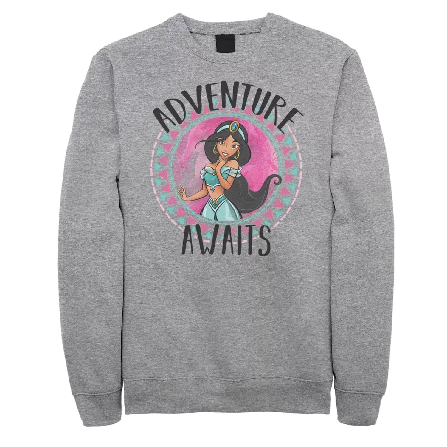Флисовый свитшот Disney's Aladdin Jasmine «Adventure Awaits» Licensed Character, серый
Флисовый свитшот Disney's Aladdin Jasmine «Adventure Awaits» Licensed Character, серый