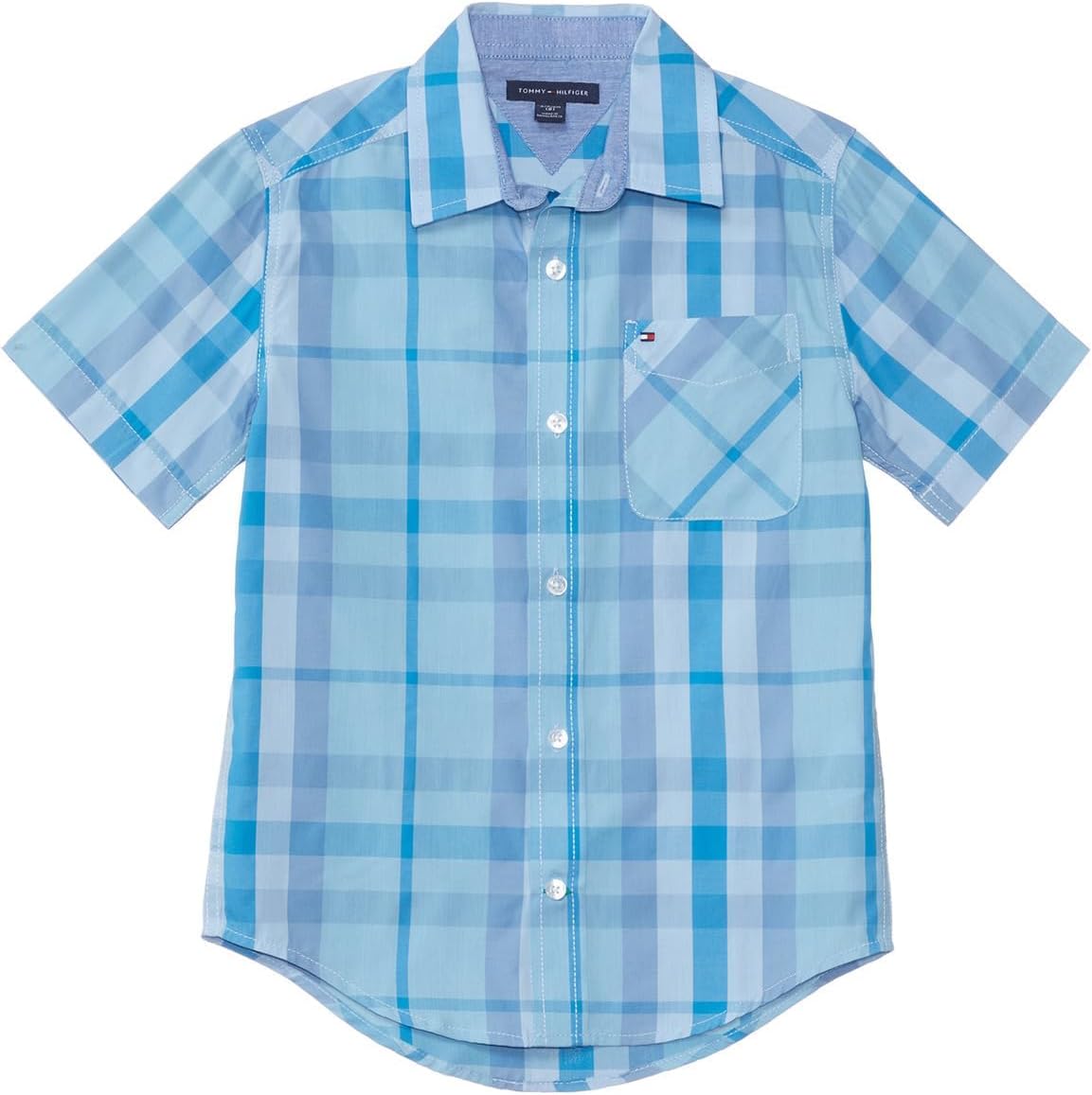 Рубашка Tommy Hilfiger Blue Skies с короткими рукавами для мальчиков (для детей старшего возраста), Swedish Blue
Рубашка Tommy Hilfiger Blue Skies с короткими рукавами для мальчиков (для детей старшего возраста), Swedish Blue