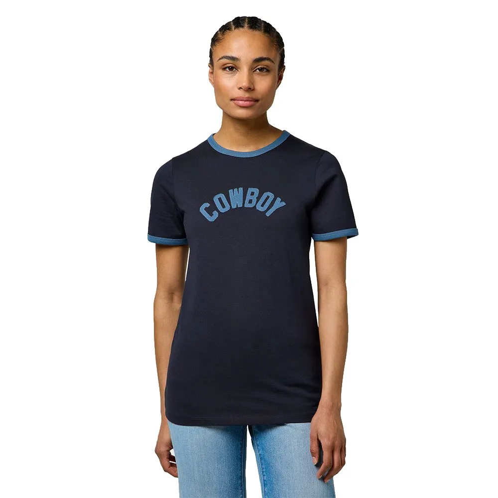 Футболка с коротким рукавом Wrangler Ringer Slim Fit, синий
Футболка с коротким рукавом Wrangler Ringer Slim Fit, синий