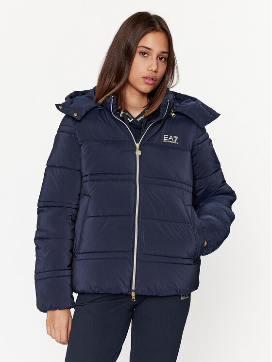 Пуховик стандартного кроя Ea7 Emporio Armani, синий
Пуховик стандартного кроя Ea7 Emporio Armani, синий