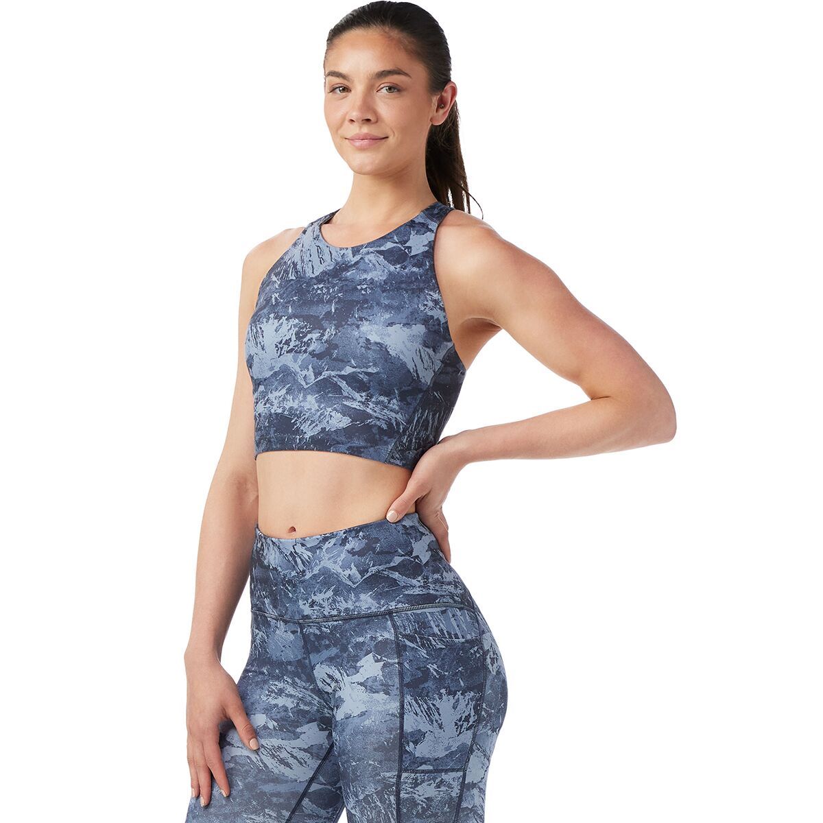 Активный укороченный бра Smartwool, синий
Активный укороченный бра Smartwool, синий