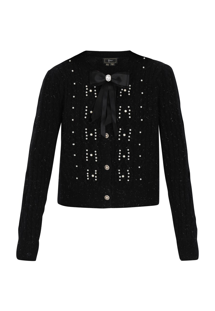 Вязаный кардиган faina, черный
Вязаный кардиган faina, черный