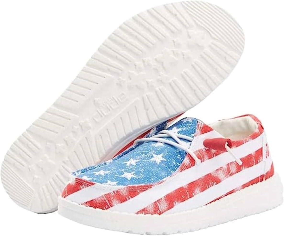 Детские лоферы HEYDUDE Wendy, Star Spangled
Детские лоферы HEYDUDE Wendy, Star Spangled