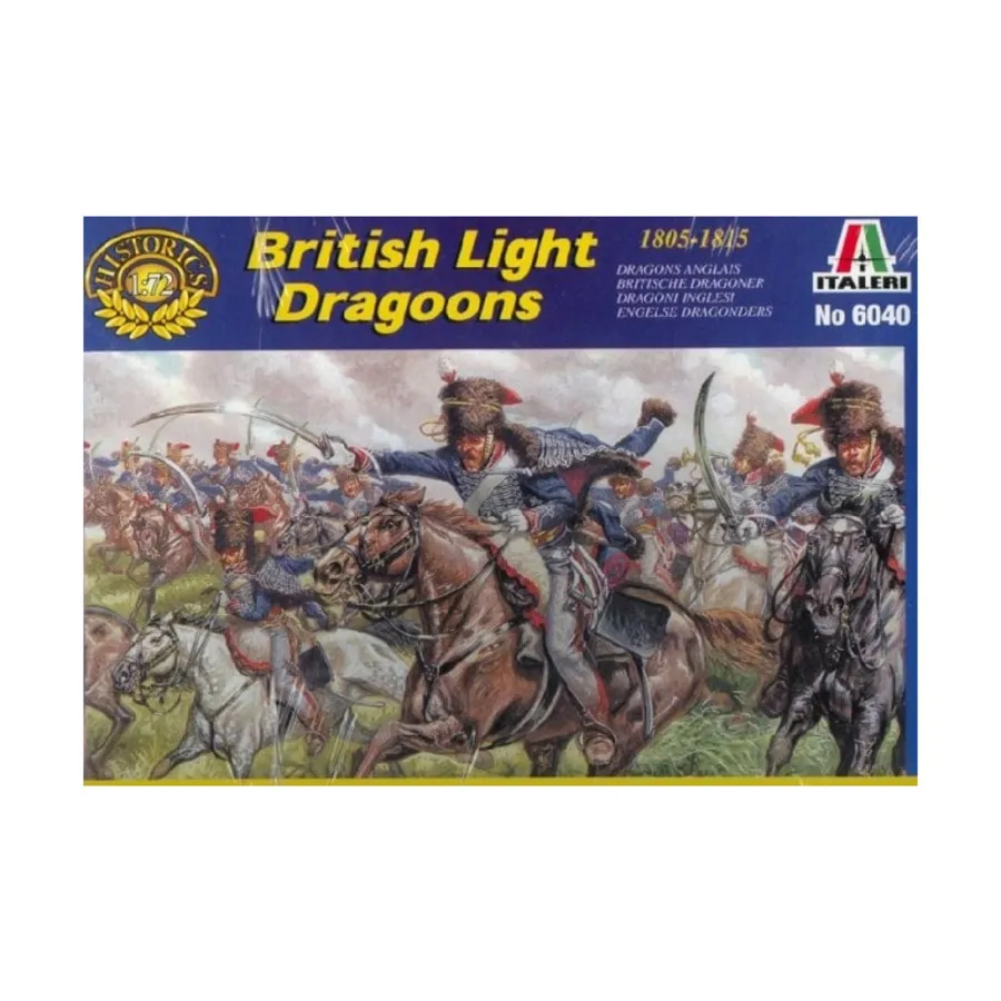 Британские легкие драгуны, Historics - Napoleonic Wars 1815 (1:72) (Italeri)
Британские легкие драгуны, Historics - Napoleonic Wars 1815 (1:72) (Italeri)