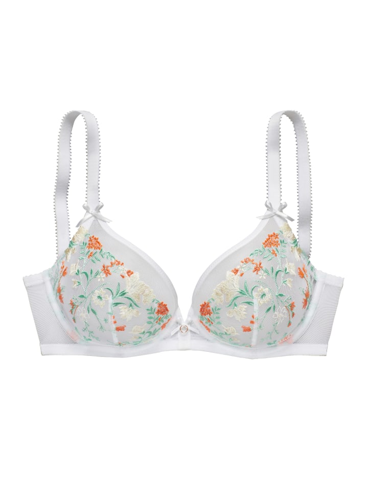 Бюстгальтер на косточках LASCANA, цвет weiß-neon
Бюстгальтер на косточках LASCANA, цвет weiß-neon