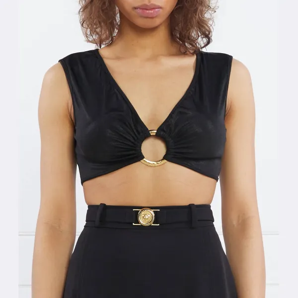 Укороченный топ Just Cavalli, черный
Укороченный топ Just Cavalli, черный