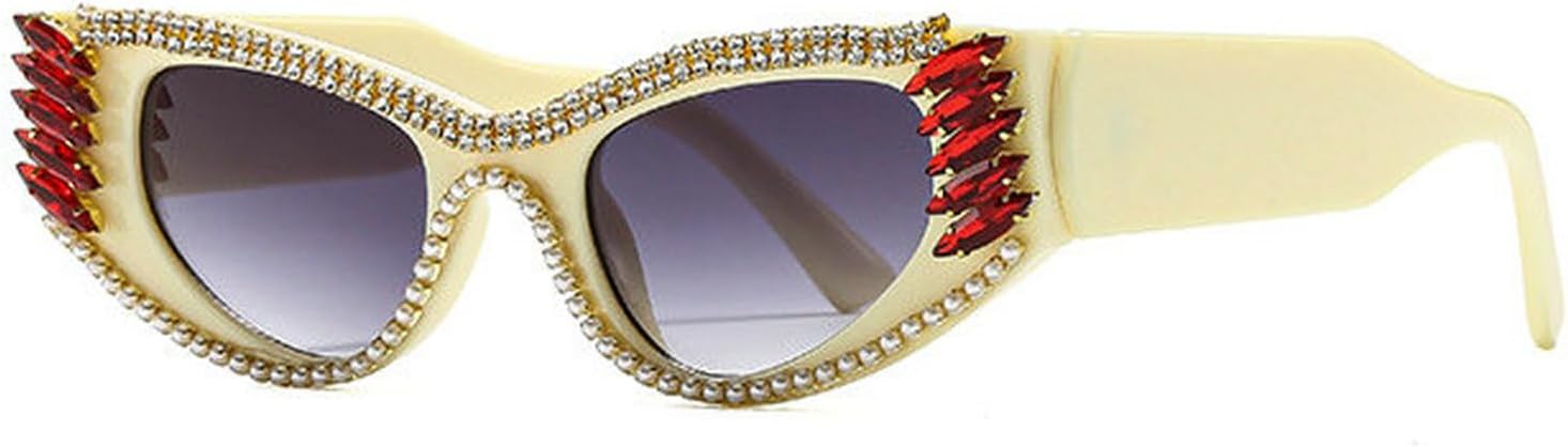 Солнцезащитные очки Laureles с блестящими стразами в форме кошачьего глаза для женщин и мужчин, с кристаллами и бриллиантами, коричневые солнцезащитные очки Leoaprd для женщин, C5
Солнцезащитные очки Laureles с блестящими стразами в форме кошачьего глаза для женщин и мужчин, с кристаллами и бриллиантами, коричневые солнцезащитные очки Leoaprd для женщин, C5