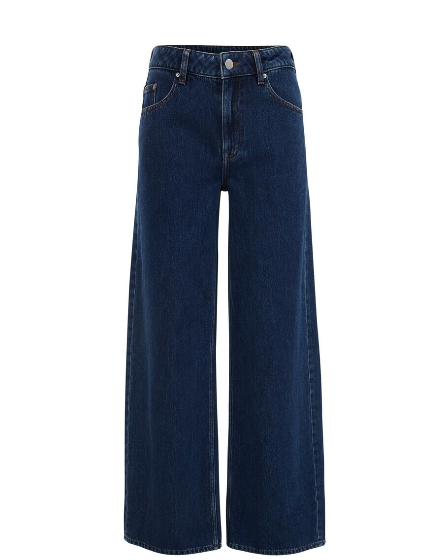Широкие джинсы We Fashion, темно-синий
Широкие джинсы We Fashion, темно-синий