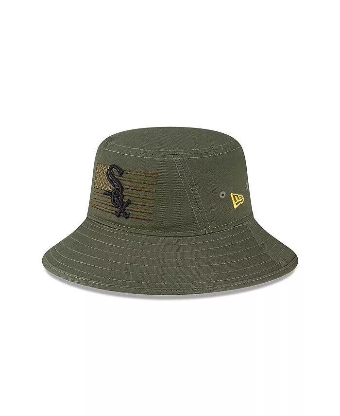 Мужская зеленая панама Chicago White Sox ко Дню Вооруженных Сил 2023 New Era
Мужская зеленая панама Chicago White Sox ко Дню Вооруженных Сил 2023 New Era