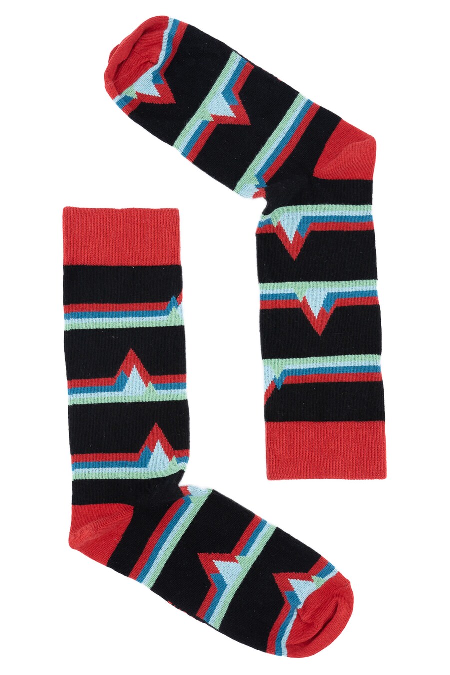 Носки GREENBOMB Abstract Mountain, черный
Носки GREENBOMB Abstract Mountain, черный