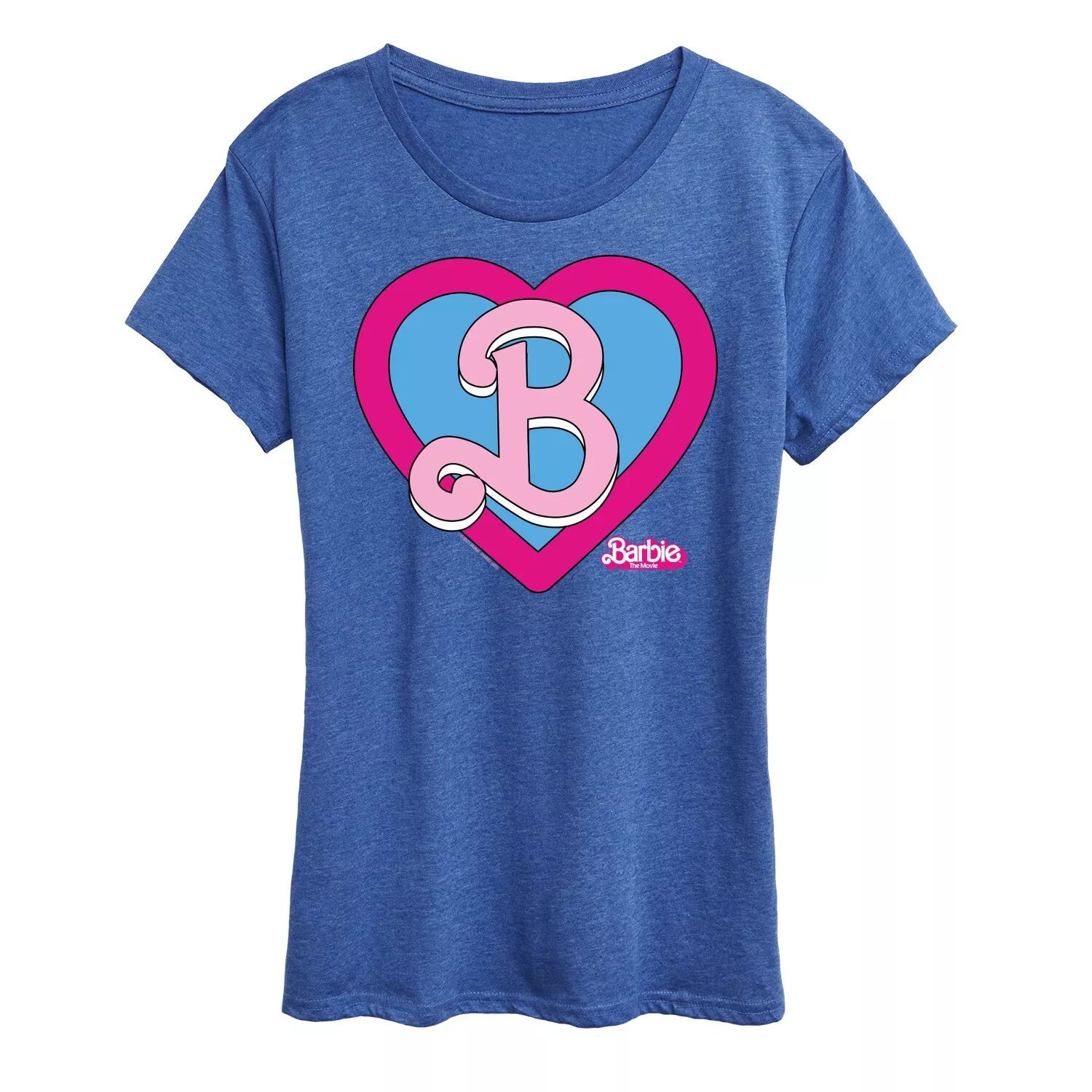 Детская футболка Barbie The Movie Heart Crest с короткими рукавами и рисунком Licensed Character, синий
Детская футболка Barbie The Movie Heart Crest с короткими рукавами и рисунком Licensed Character, синий