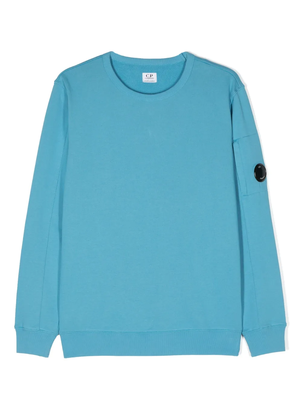 Толстовка с аппликацией Lens C.P. Company Kids, синий 
Толстовка с аппликацией Lens C.P. Company Kids, синий