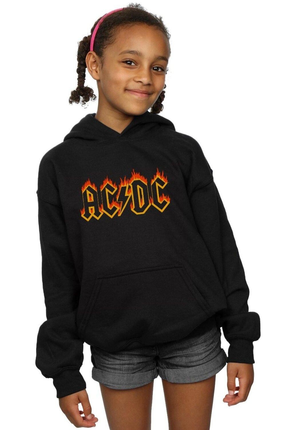 Толстовка с логотипом Flames AC/DC, черный
Толстовка с логотипом Flames AC/DC, черный