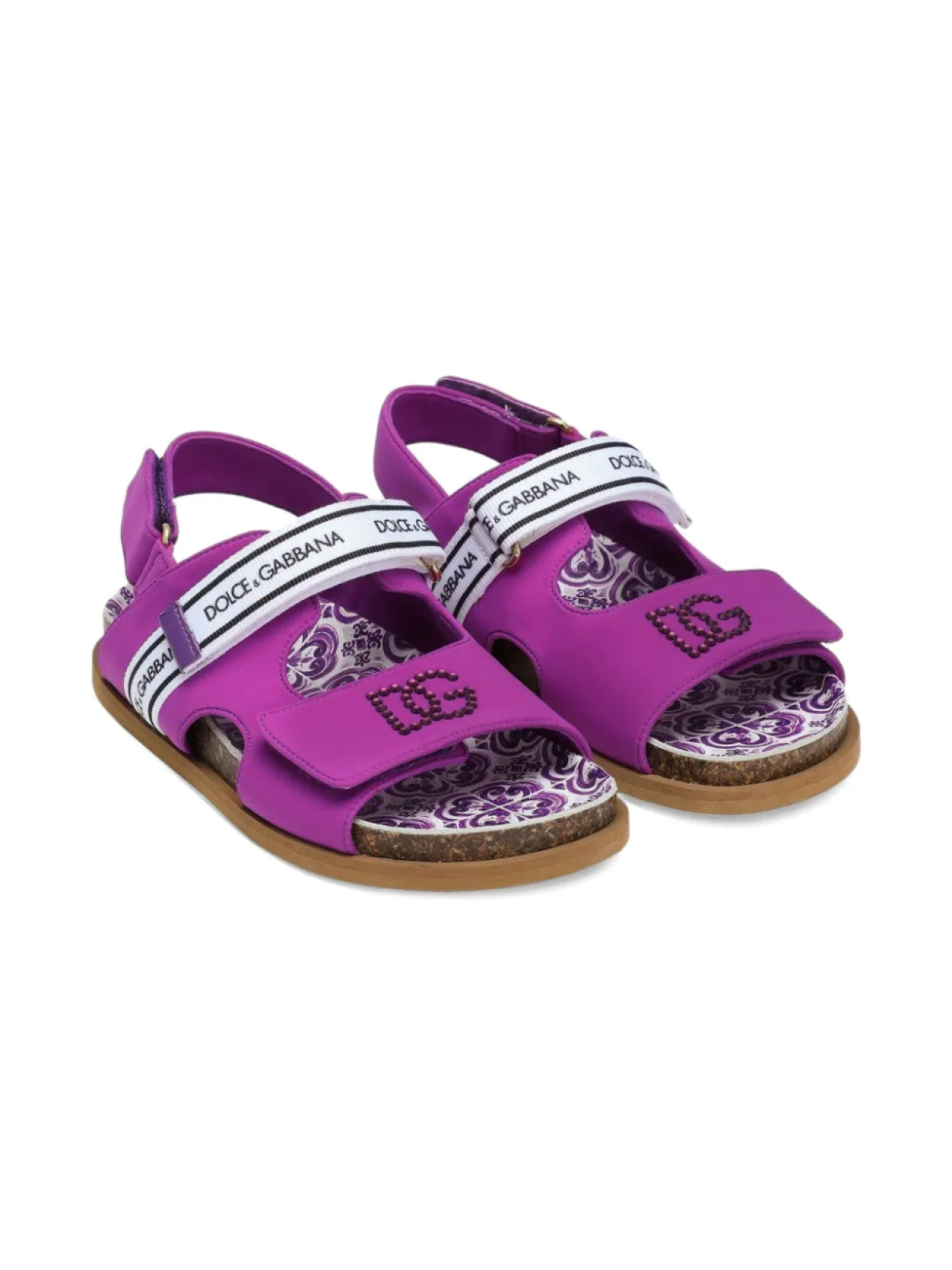 Dolce & Gabbana Kids сандалии с логотипом, розовый
Dolce & Gabbana Kids сандалии с логотипом, розовый