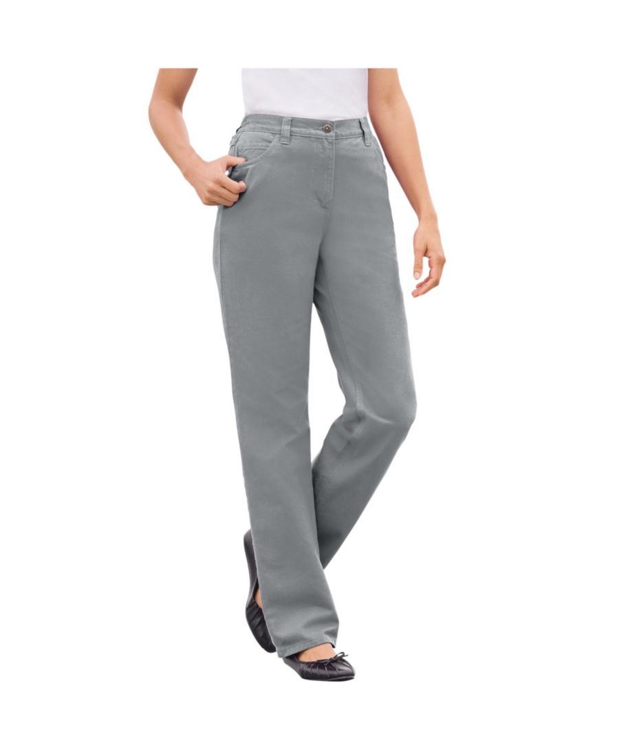 Женские джинсы Within Tall Perfect из хлопка с эластичной задней частью Woman Within, Gunmetal
Женские джинсы Within Tall Perfect из хлопка с эластичной задней частью Woman Within, Gunmetal