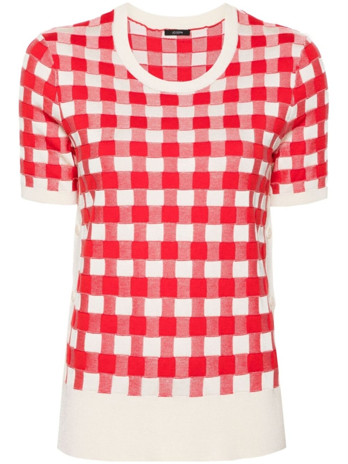 JOSEPH джемпер Vichy в клетку, серый 
JOSEPH джемпер Vichy в клетку, серый