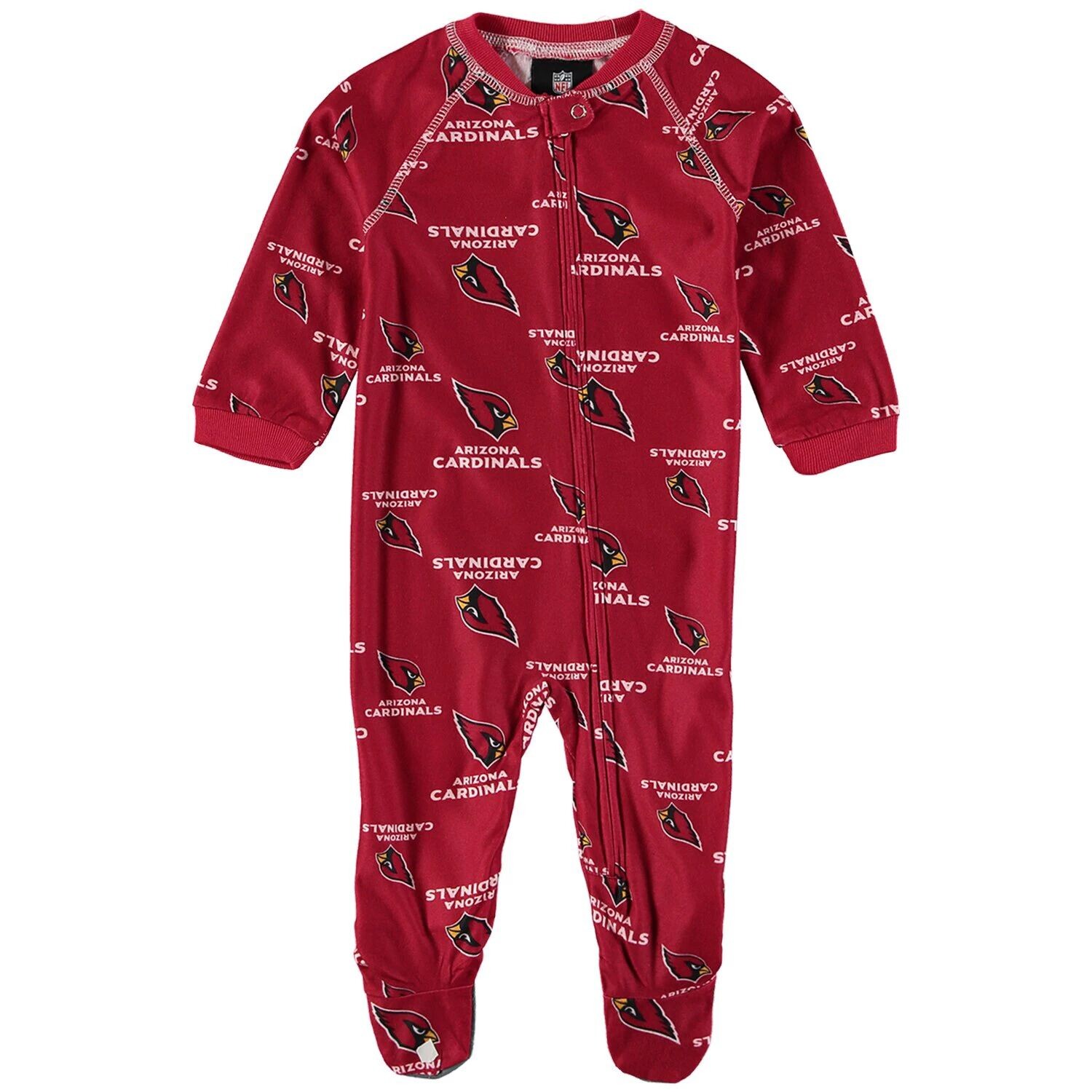 Комбинезон Infant Cardinal Arizona Cardinals с окантовкой реглан и молнией во всю длину Outerstuff
Комбинезон Infant Cardinal Arizona Cardinals с окантовкой реглан и молнией во всю длину Outerstuff