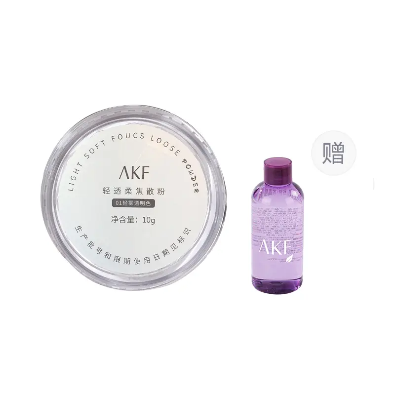 Легкая и прозрачная рассыпчатая пудра для контроля жира без переноса 10г AKF
Легкая и прозрачная рассыпчатая пудра для контроля жира без переноса 10г AKF