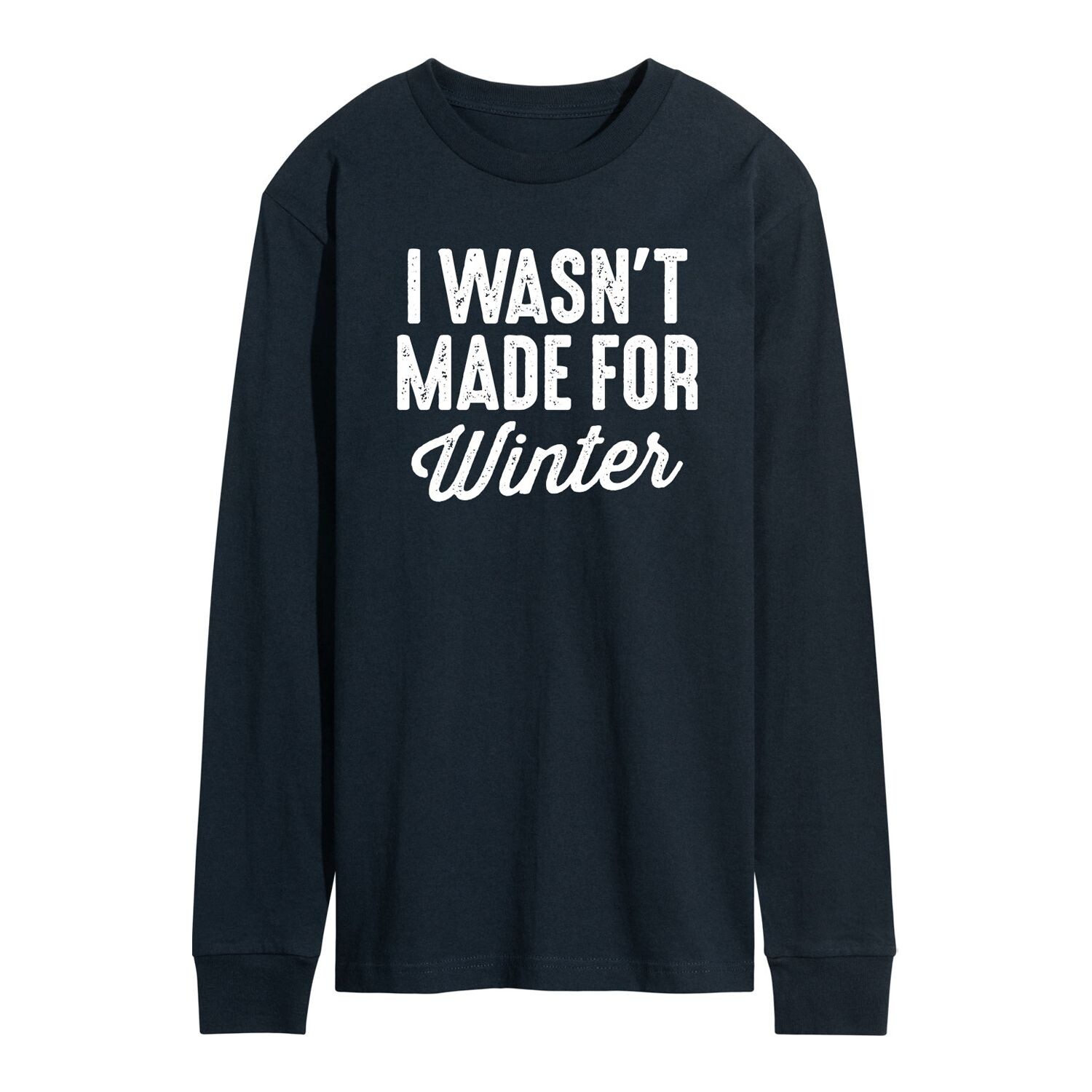 Мужская футболка с длинным рукавом не предназначена для зимы Licensed Character
Мужская футболка с длинным рукавом не предназначена для зимы Licensed Character