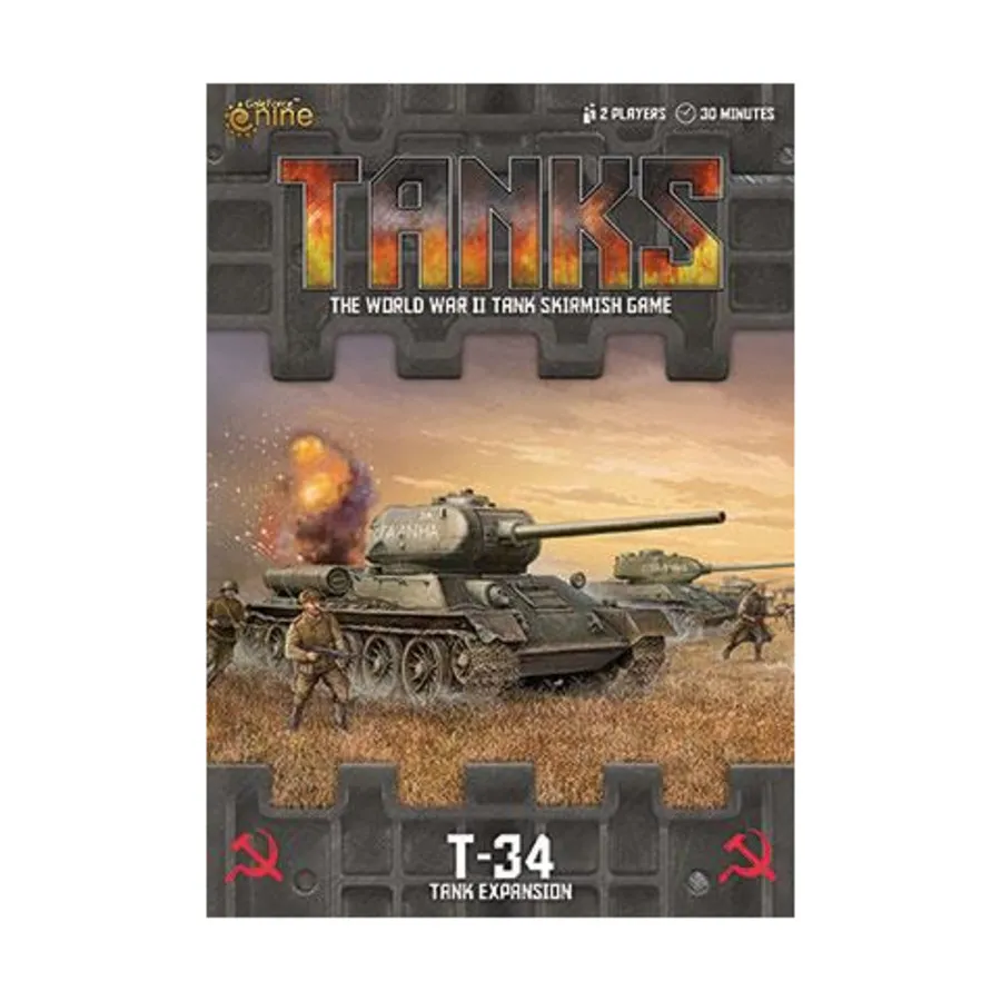 Т-34, Tanks Miniatures Game - Soviet (Gale Force Nine) (15mm)
Т-34, Tanks Miniatures Game - Soviet (Gale Force Nine) (15mm)