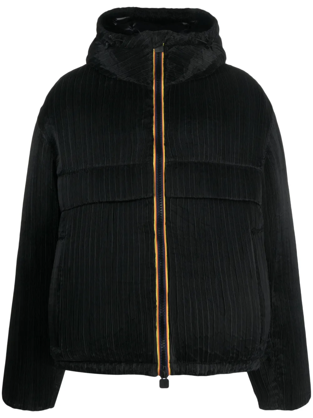 Пуховик с капюшоном K-Way, черный
Пуховик с капюшоном K-Way, черный