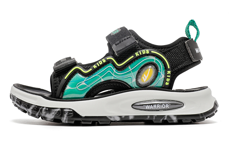 Легкие детские сандалии Kids' WARRIOR, черный/зеленый
Легкие детские сандалии Kids' WARRIOR, черный/зеленый