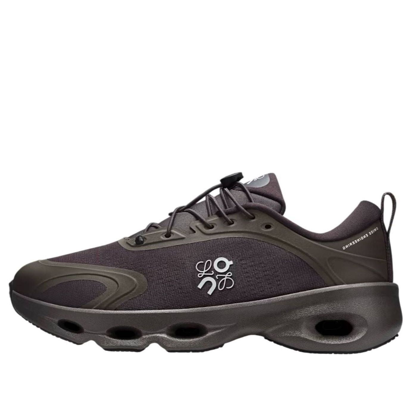 Кроссовки On Running x LOEWE Cloudsolo 'Dark Brown Black'
Кроссовки On Running x LOEWE Cloudsolo 'Dark Brown Black'