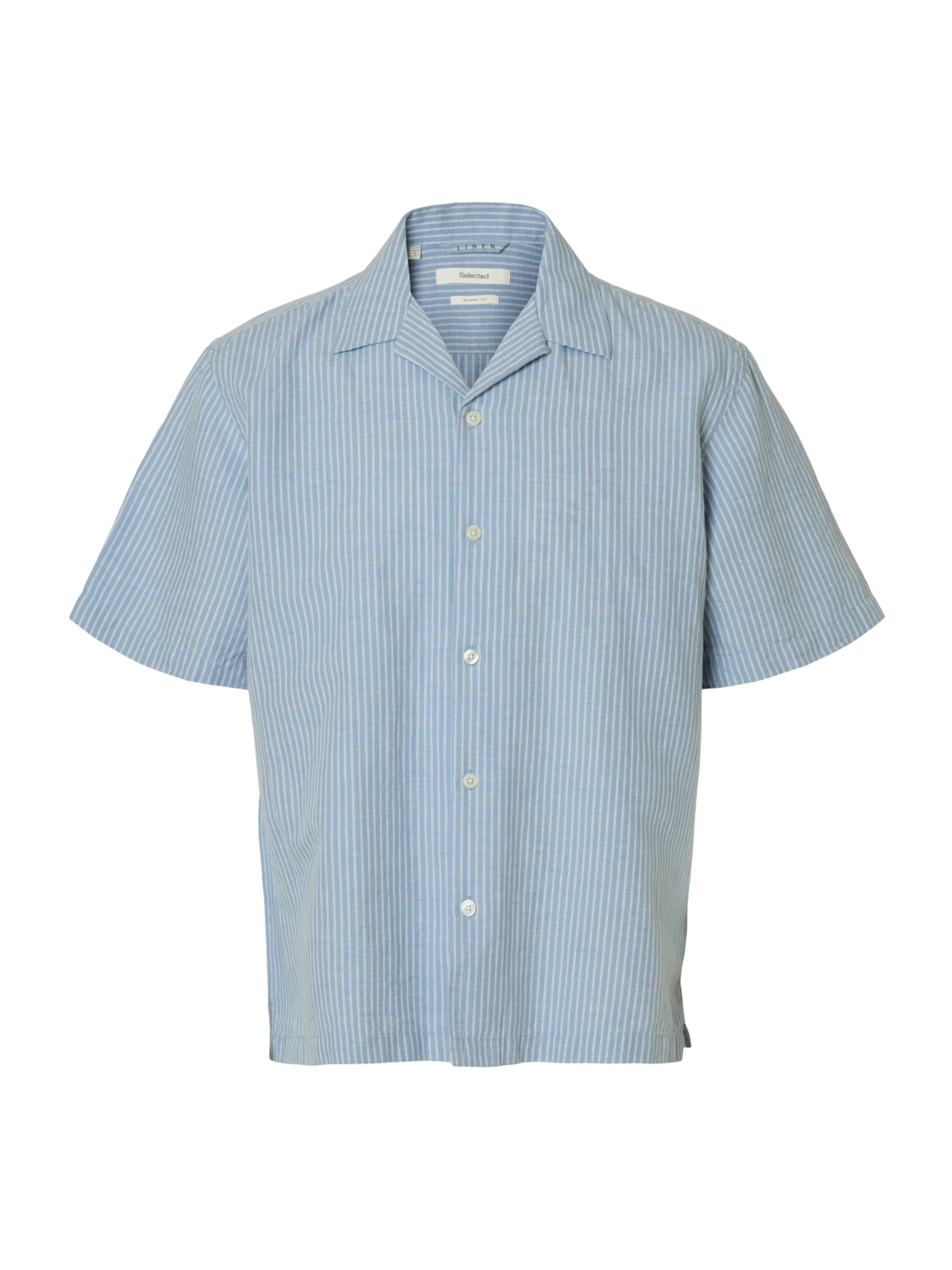 SELECTED Рубашка на пуговицах комфортного кроя 'SLHClay' в пастельно-голубом, светло-голубом цвете
SELECTED Рубашка на пуговицах комфортного кроя 'SLHClay' в пастельно-голубом, светло-голубом цвете