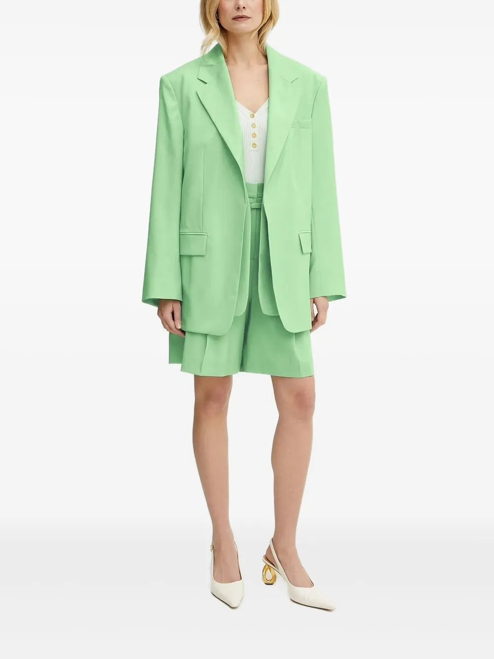 Шерстяной пиджак Boss, зеленый
Шерстяной пиджак Boss, зеленый