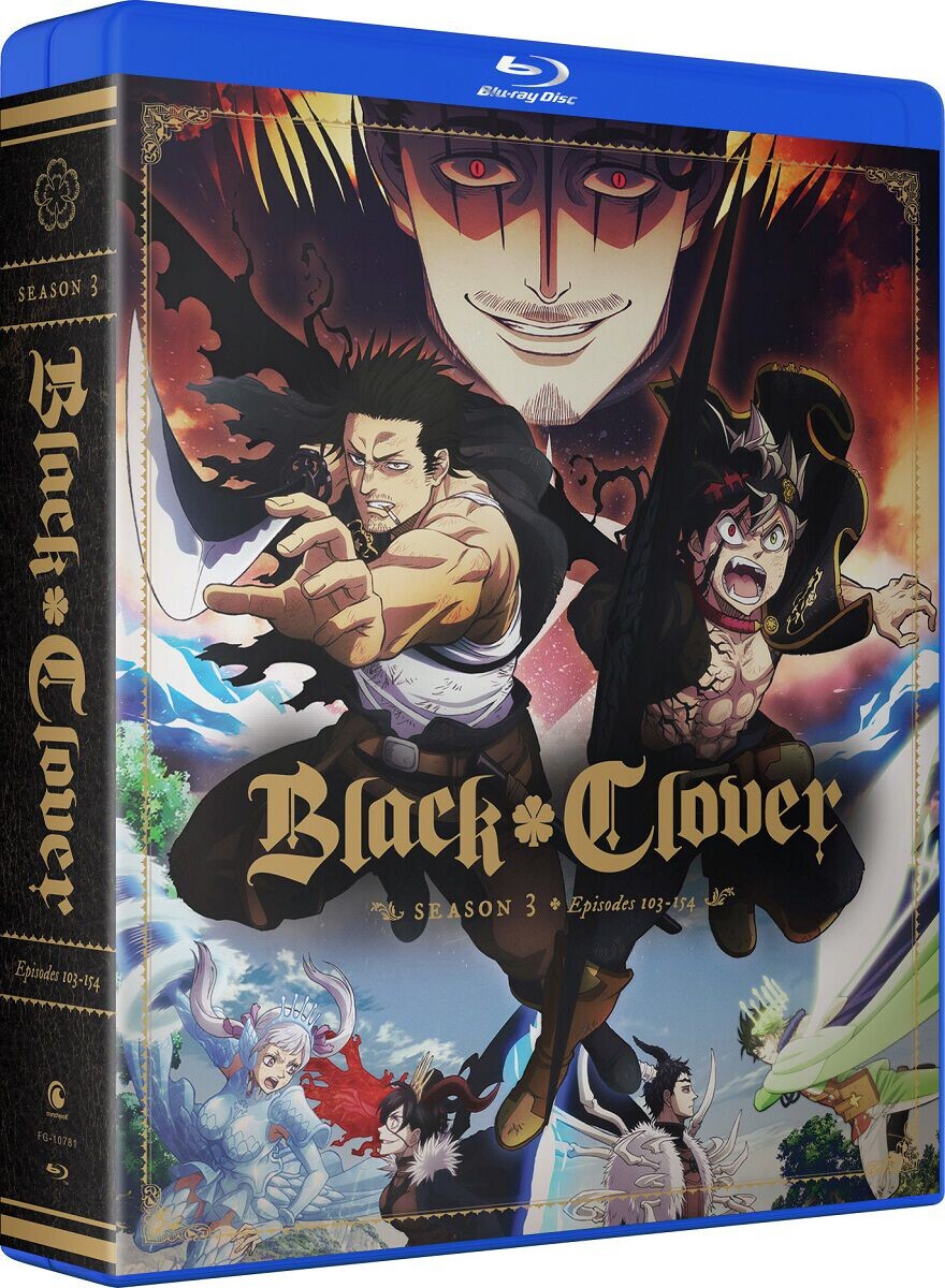 Blu-Ray диск Black Clover Season 3 Complete Collection Blu-ray
Blu-Ray диск Black Clover Season 3 Complete Collection Blu-ray