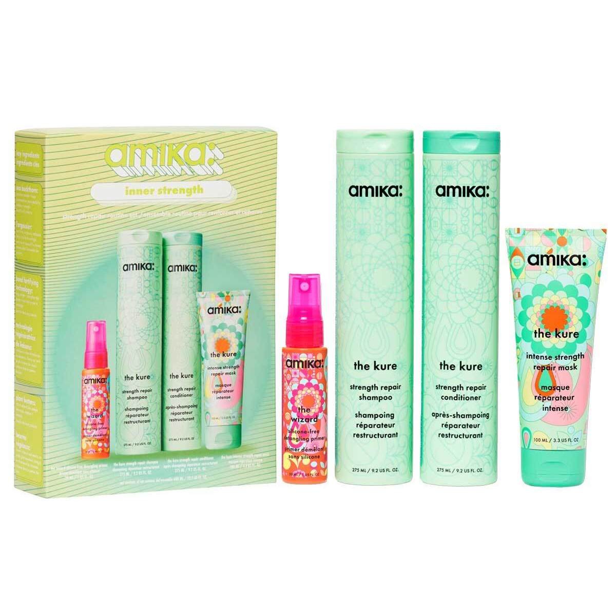 Шампунь inner strength repair routine set Amika, количество 1 шт.
Шампунь inner strength repair routine set Amika, количество 1 шт.