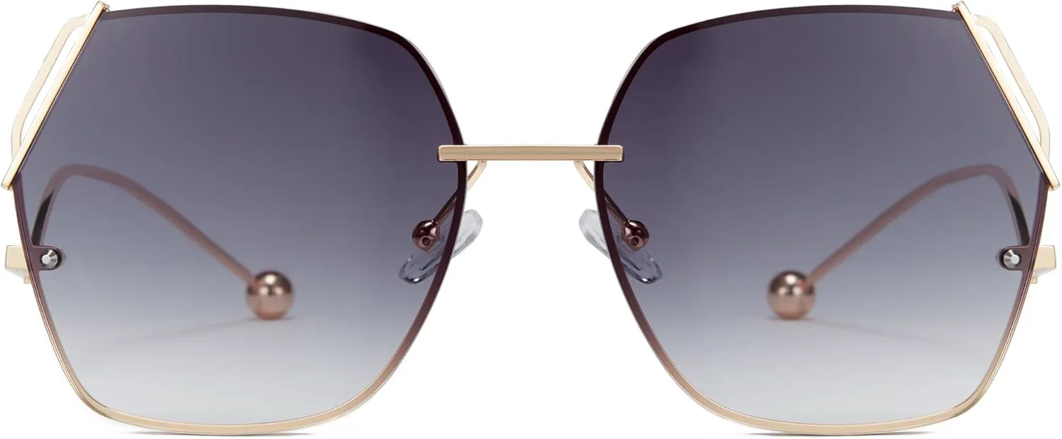 Солнцезащитные очки Cyxus Polygon для женщин, защита от УФ-излучения, большая антибликовая металлическая оправа, нейлоновые линзы, 1124 - Gold Frame - Black Lens
Солнцезащитные очки Cyxus Polygon для женщин, защита от УФ-излучения, большая антибликовая металлическая оправа, нейлоновые линзы, 1124 - Gold Frame - Black Lens