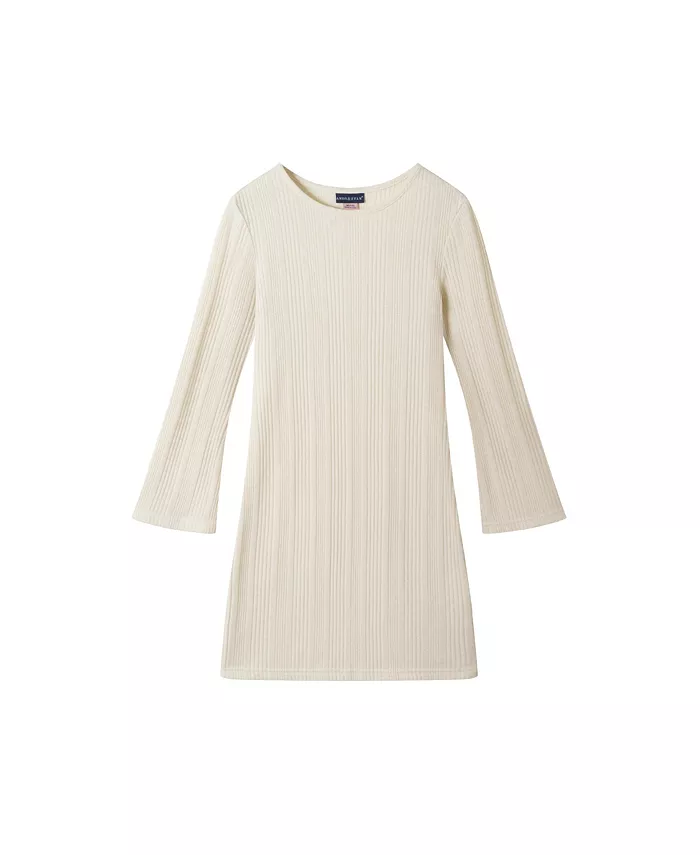 Платье для девочек с кремовым люрексом и рукавами-колокольчиками Andy & Evan, белый
Платье для девочек с кремовым люрексом и рукавами-колокольчиками Andy & Evan, белый