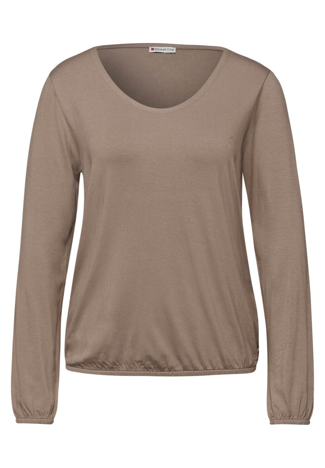 STREET ONE Лонгслив в темно-бежевом цвете
STREET ONE Лонгслив в темно-бежевом цвете