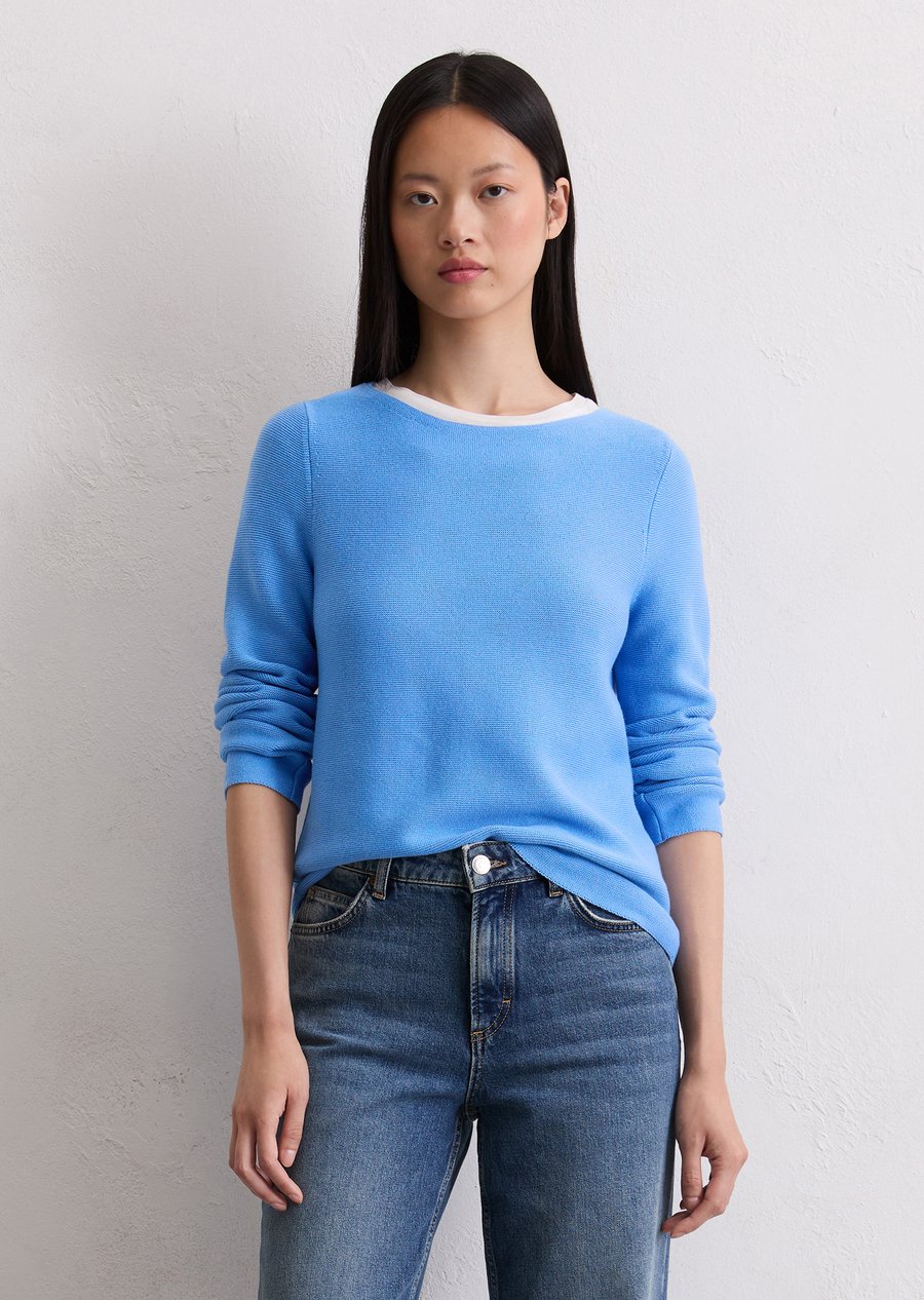 Джемпер Marc O'Polo LONGSLEEVE BOAT NECK, Cloudless Blue/Blue
Джемпер Marc O'Polo LONGSLEEVE BOAT NECK, Cloudless Blue/Blue