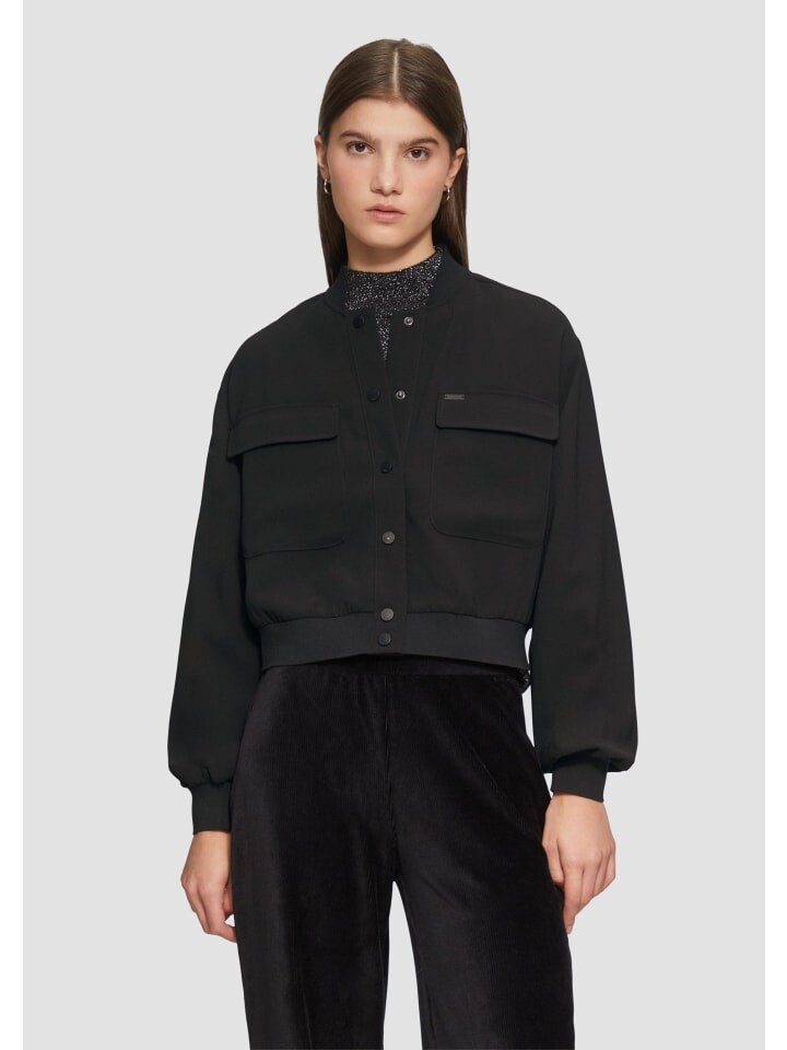 Блуза QS Bluse langarm, черный
Блуза QS Bluse langarm, черный