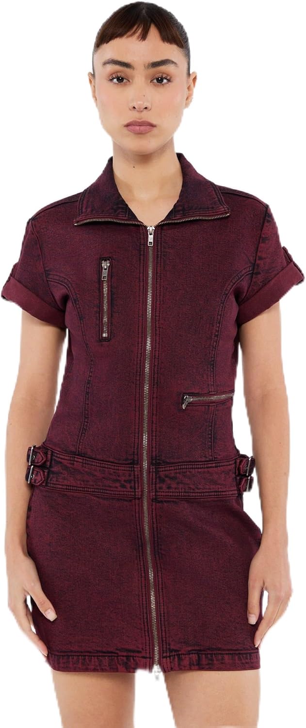 GUESS Originals утилитарное джинсовое платье с молнией, Go Tinted Acid Maroon Was
GUESS Originals утилитарное джинсовое платье с молнией, Go Tinted Acid Maroon Was