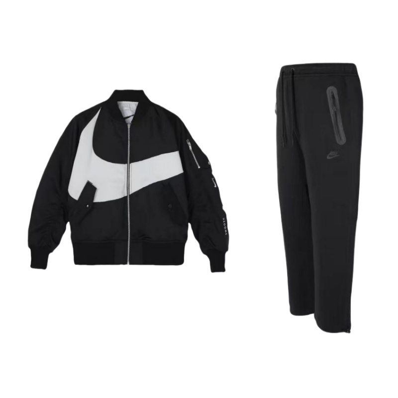 Nike Повседневный спортивный костюм мужской черный
Nike Повседневный спортивный костюм мужской черный