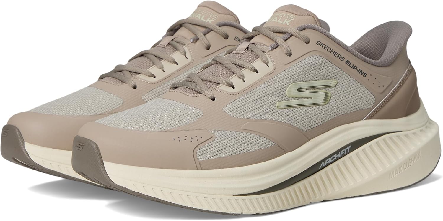 Мужские кроссовки Skechers Go Walk Max с амортизацией и поддержкой свода стопы, без шнурков, Taupe
Мужские кроссовки Skechers Go Walk Max с амортизацией и поддержкой свода стопы, без шнурков, Taupe