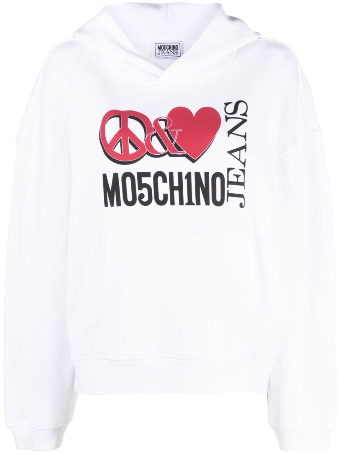 Худи с логотипом MOSCHINO JEANS, белый
Худи с логотипом MOSCHINO JEANS, белый