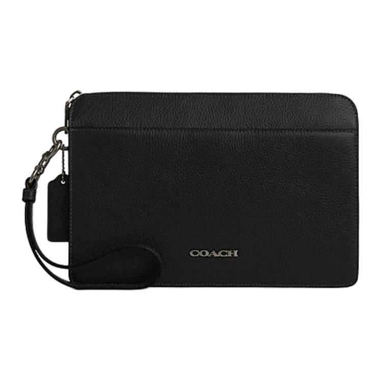 COACH Кожаная клатч среднего размера мужская черная
COACH Кожаная клатч среднего размера мужская черная