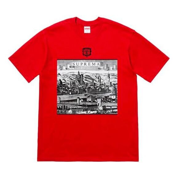 Футболка ss18 fiorenza tee red short sleeve Supreme, красный
Футболка ss18 fiorenza tee red short sleeve Supreme, красный