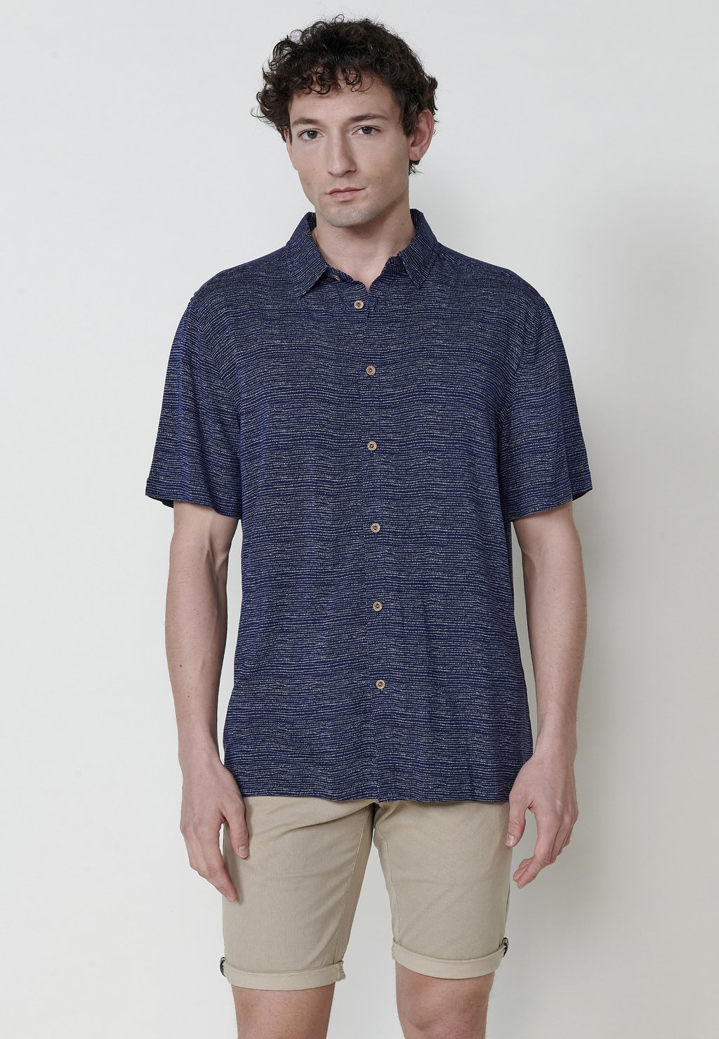 Рубашка SHORT-SLEEVED Koroshi, синий
Рубашка SHORT-SLEEVED Koroshi, синий