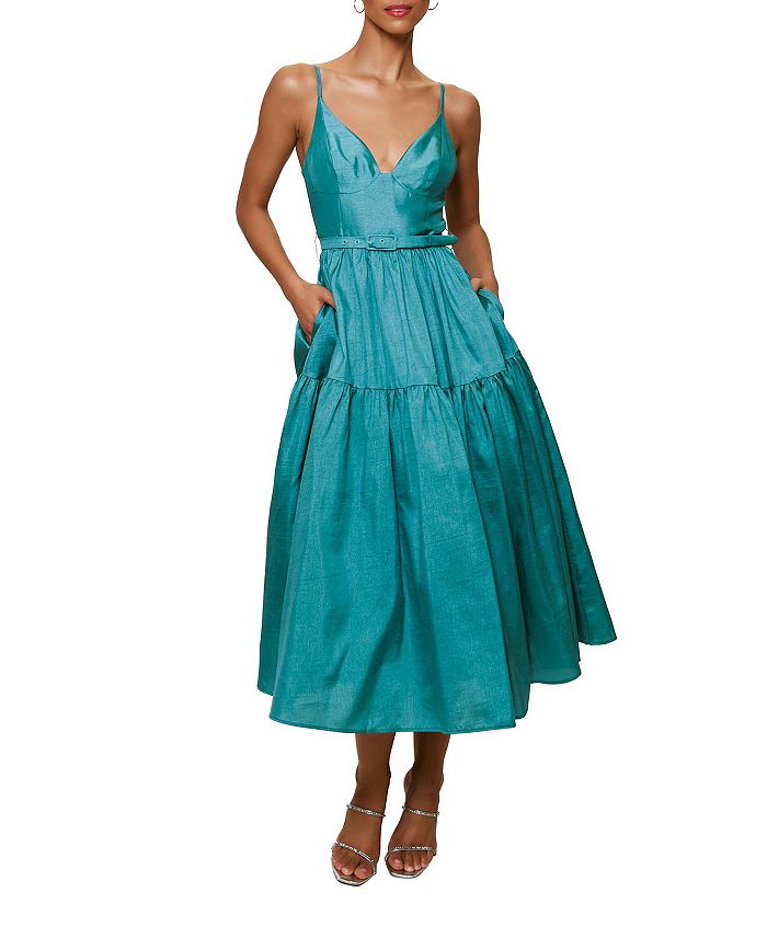 Atherton Платье-миди приталенное с расклешенной юбкой Hutch, синий
Atherton Платье-миди приталенное с расклешенной юбкой Hutch, синий