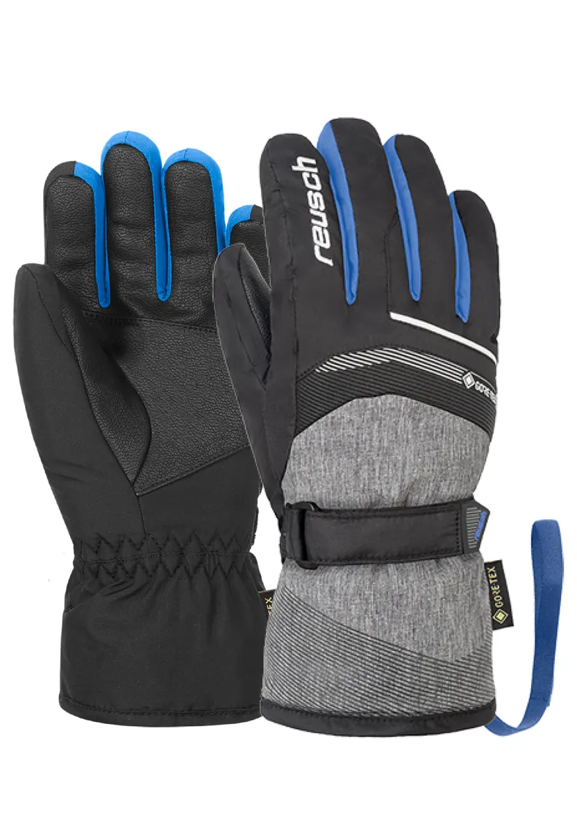 Лыжные перчатки Reusch "Bolt GTX Junior" спортивного дизайна, черный
Лыжные перчатки Reusch "Bolt GTX Junior" спортивного дизайна, черный