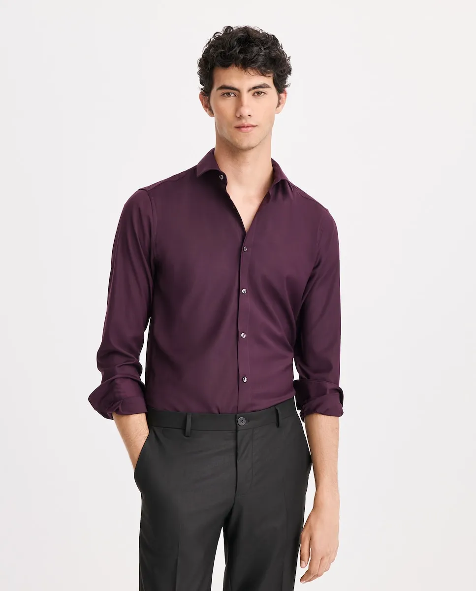 Мужская рубашка с длинным рукавом, однотонная Easy Wear, бордовый
Мужская рубашка с длинным рукавом, однотонная Easy Wear, бордовый