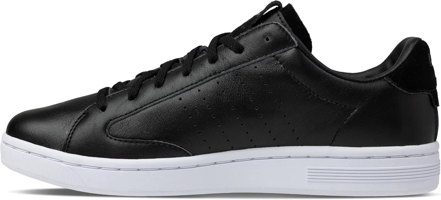 Мужские низкие кроссовки K-Swiss, черно-белый
Мужские низкие кроссовки K-Swiss, черно-белый