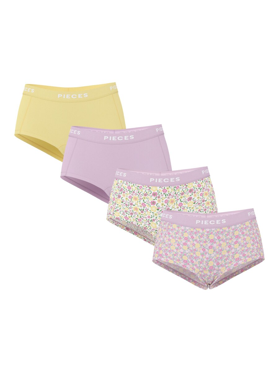 Бой-шорты PIECES, желтый/сиреневый
Бой-шорты PIECES, желтый/сиреневый