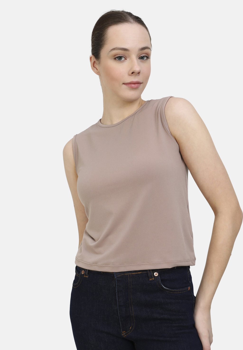 Топ BENIN Modanisa, бежевый
Топ BENIN Modanisa, бежевый